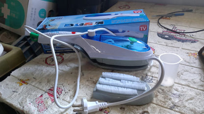 Handheld Steam Iron Portable Garment Steamer Set for Clothes & Travel Use