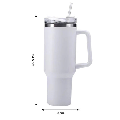 Premium Stainless Steel Vacuum Insulated Travel Mug (890ML / 1 Pc)