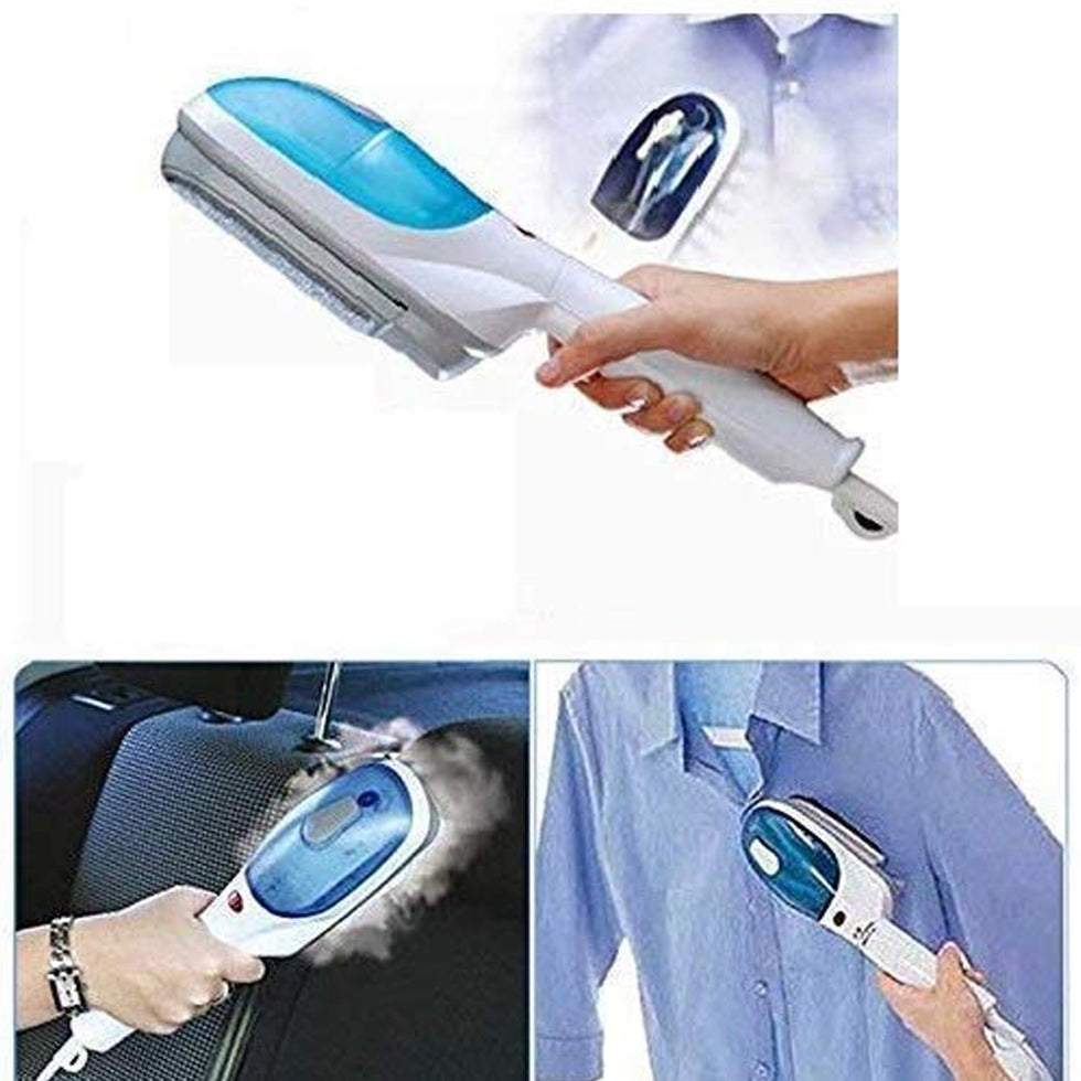 Handheld Steam Iron Portable Garment Steamer Set for Clothes & Travel Use